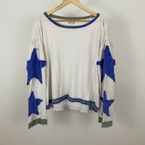 We The Free - Free People You're A Star Tee - Ivory Combo - Size Medium